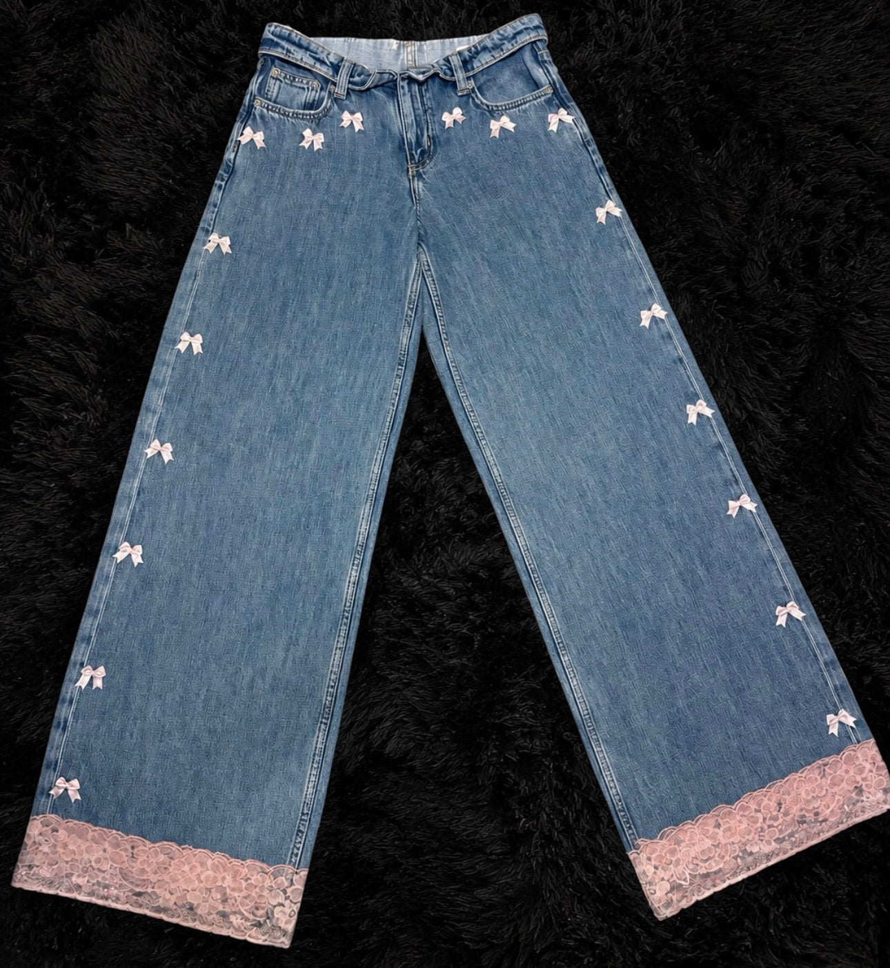 Peach BowZ JeanZ