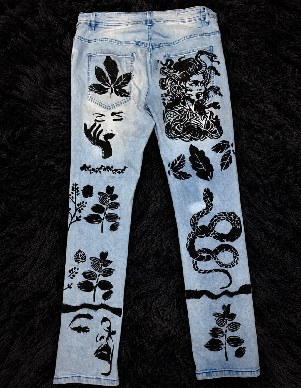 Hand Painted JeanZ