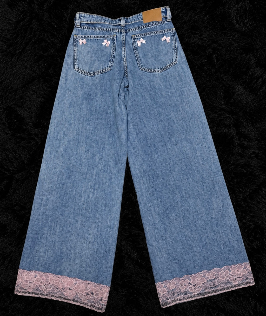 Peach BowZ JeanZ