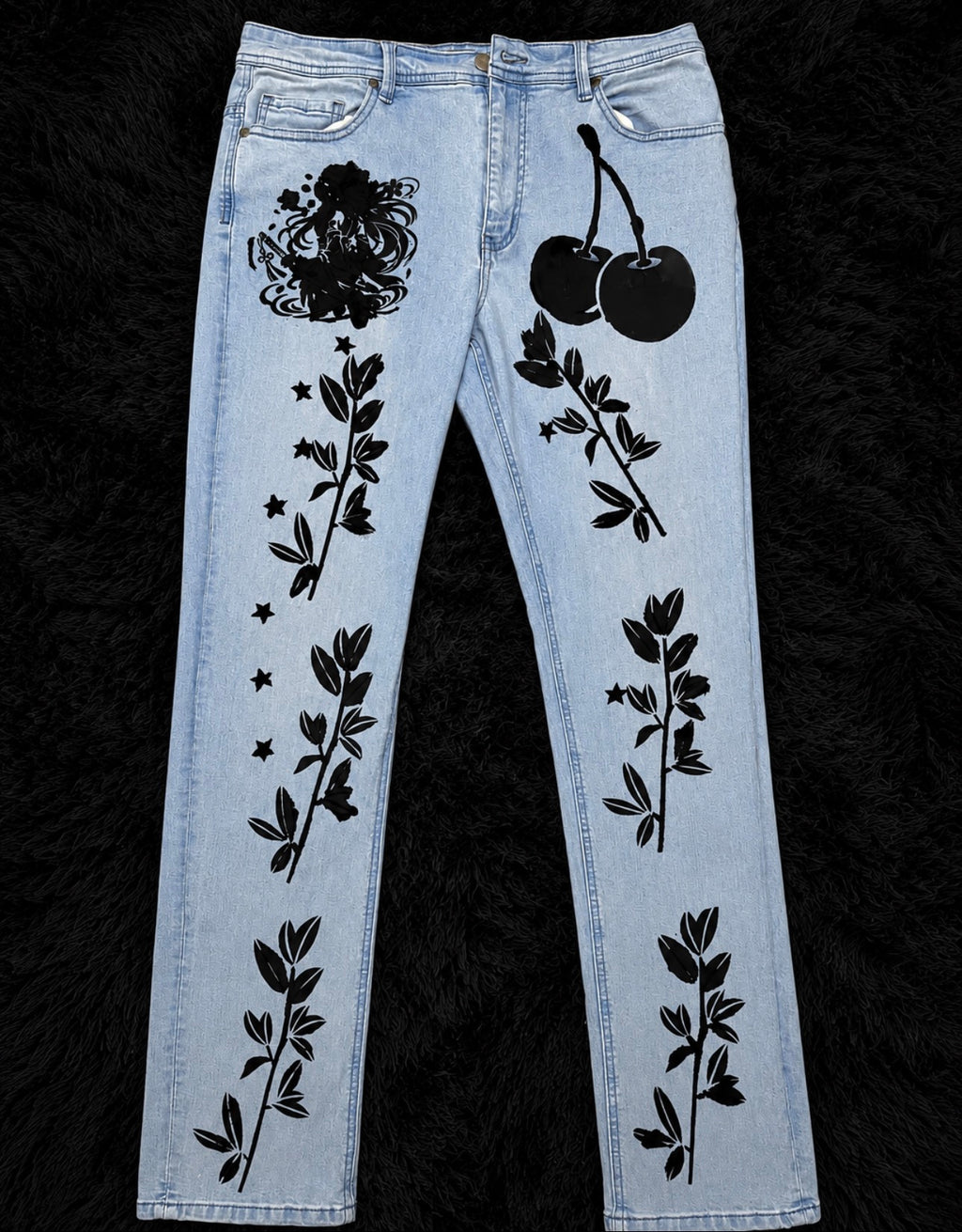 Hand Painted JeanZ