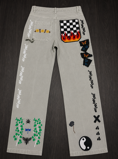 Hand Painted JeanZ