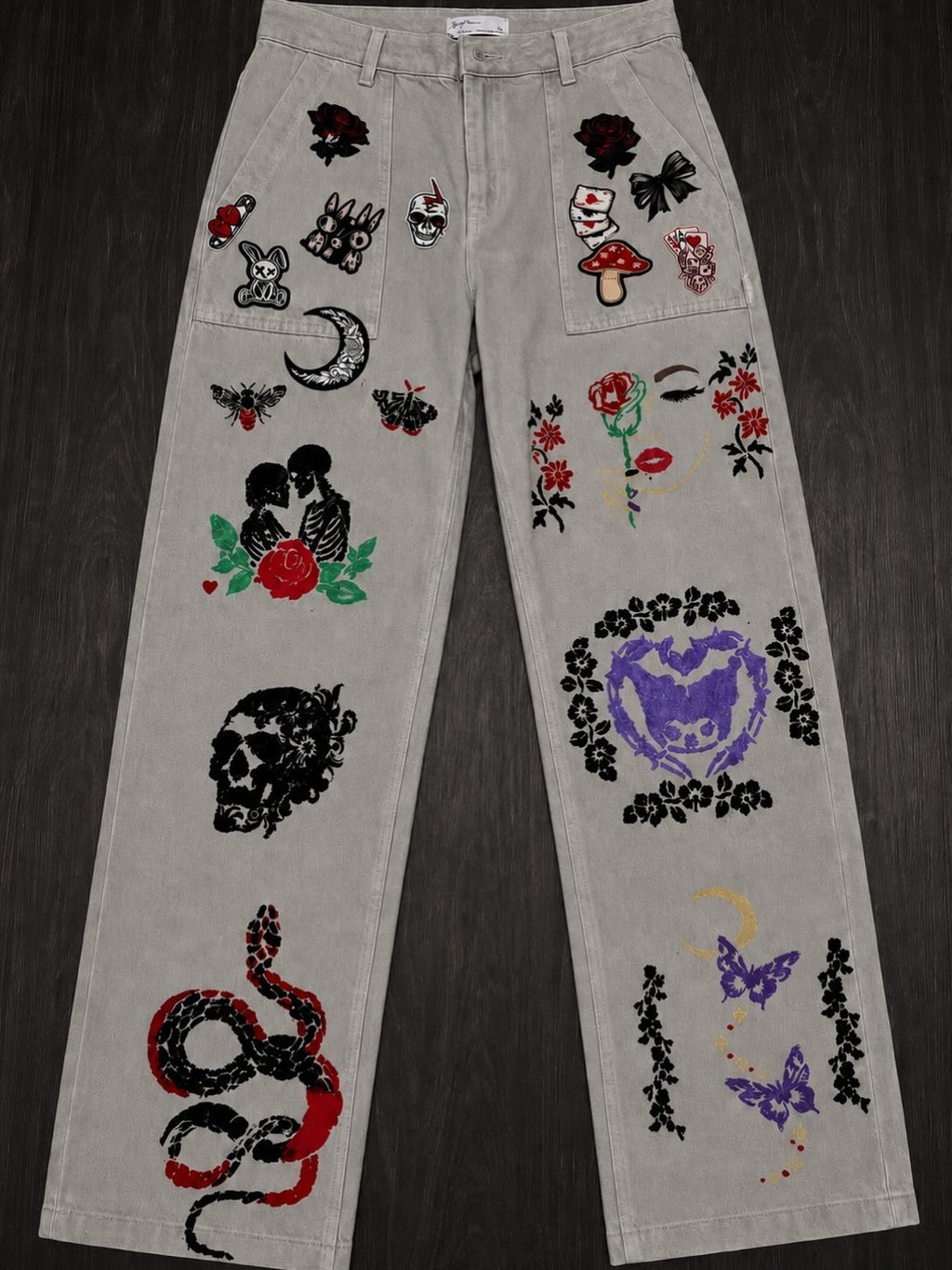 Hand Painted JeanZ