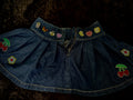 Patched Mini Skirt